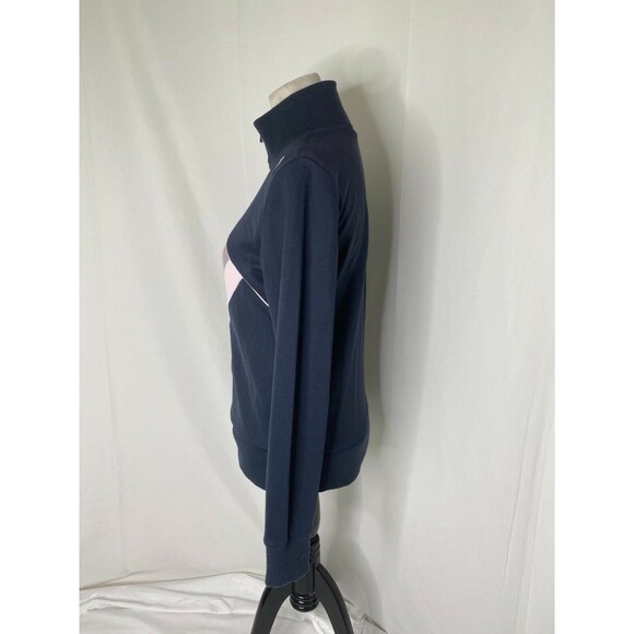 Women’s Large Track Jacket Puma Blue and Lavender Color Full Zip Athletic - Picture 5 of 6